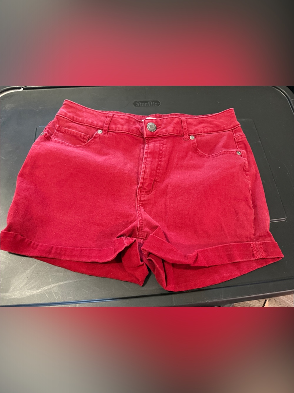 Maurices Red Women’s Shorts